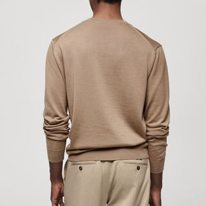 Suéteres de Hombre con Diseño Único, Color Sólido, Manga Larga, Tejido de Punto, Nueva Colección 2026, en Venta - Product Image 2