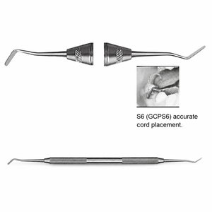 เครื่องมือวางเชือกเยื่อหุ้มฟัน Dental Balshi, Yardley Gingival Cord Packer ทำจากสแตนเลส OEM Zetomed Pro - Product Image 5