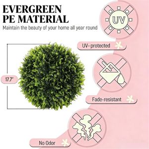 Set di 2 Piante Decorative Artificiali Simulate - Product Image 3