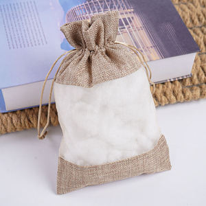 ถุงใส่เครื่องประดับขนาดเล็กที่เป็นมิตรกับสิ่งแวดล้อม ทำจากผ้าปอกระเจา สำหรับบรรจุภัณฑ์ค้าปลีกที่ยั่งยืน - Product Image 6