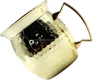 Tasses à Moscow Mule en cuivre pour cadeaux d'entreprise, tasse à bière, tasses à Moscow Mule en cuivre, coffret cadeau - Product Image 6