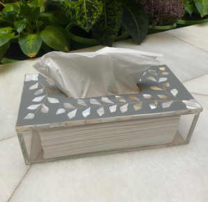 Exclusivo Porta Servilletas Decorativo de Lujo Hecho a Mano y Ecológico con Logotipo Personalizado, Caja de Pañuelos para Bodas, Fiestas, Regalos para Festivales Árabes - Product Image 5