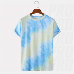 Camisetas Tie Dye Modernas al por Mayor para Hombre, Nuevo Estilo de Moda, 100% Algodón, Lisas, Talla Grande, Ropa Urbana Informal de Verano - Product Image 2