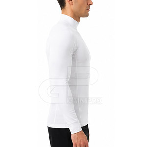 Lightweight Breathable Football <b>Compression</b> <b>Shirts</b> For Base Layer For Training Match Performance And Athletic Sports Use - Product Image 5