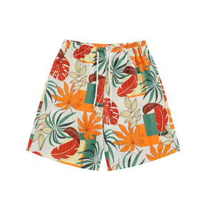 Shorts cargo pour homme en polyester, coupe droite, taille normale, camouflage, 5 pouces, pour le travail, la randonnée et les activités de plein air - Product Image 1