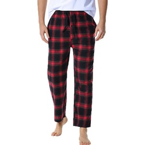 Pyjama Homme Doux au Toucher Sans Manches en Flanelle 100% Coton Épais Respirant et Sexy avec Doublure Intérieure - Product Image 1