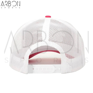 Casquettes 5 panneaux de haute qualité, décontractées, classiques, roses et blanches, pour le sport et les activités de plein air, avec coutures de qualité, pour hommes et femmes, style streetwear élégant. - Product Image 2