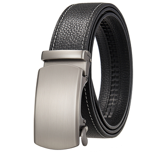 Personalized Full Grain Leather Belt With Custom Engraved Buckle Premium Classic Durable Stylish Men Fashion Belt - Product Image 1