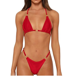 Soft fabric <b>bra</b> bickni beachwear - Product Image 1