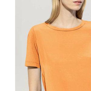 Camiseta Corta Oversize para Mujer, Manga Corta, Corte Holgado, Informal, Tela Suave y Ligera, Logotipo Personalizado, Varias Tallas - Product Image 5