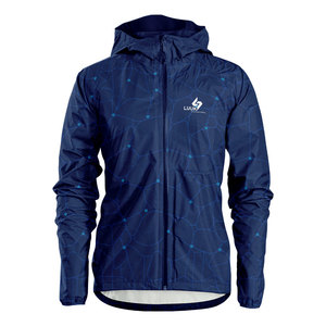 Wholesale Custom Sublimation Windbreaker <b>Jacket</b> Hooded <b>Men</b> Waterproof Lightweight <b>Running</b> Training Team Sports <b>Jacket</b> - Product Image 2