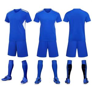 Mens Soccer Kit Full Set Jersey Shorts <b>Socks</b> Football Uniform Short Sleeve <b>Training</b> Sportswear Breathable Quick Dry - Product Image 5
