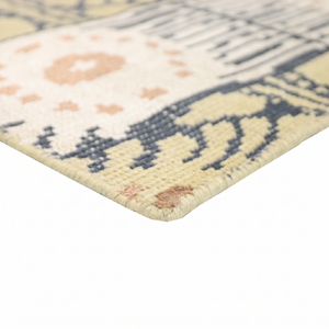 Tapis de zone DECORDEC personnalisé en laine, écologique et antidérapant, tufté à la main, épais, motif floral damassé moderne, pour hôtel, villa, salon - Product Image 6