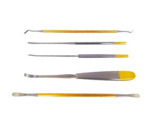 ท่อดูดโค้ง ARISTON Yankauer แบบแมนนวล ด้ามจับโค้งรับมือ ชุบทอง ขนาด 12 นิ้ว (30 ซม.) ทำจากสแตนเลส SUS420J1 ปลายท่อดูดขนาด 1.3-6 มม. - Product Image 5