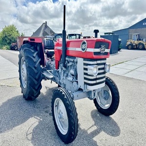 Tracteur à roues Massey Ferguson 165 d'occasion en bon état pour usage agricole avec composants essentiels : moteur, pompe à engrenages, boîte de vitesses, roulement - Product Image 3