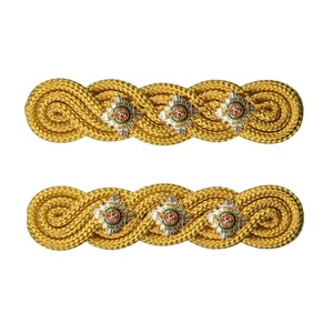 Epaulettes Personalizadas al por Mayor, Bordadas con Corte Láser, Ecológicas, de Alta Calidad, Insignia de Hombro con Color Personalizado - Product Image 2