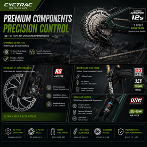Vélo de montagne <span class=keywords><strong>électrique</strong></span> à suspension intégrale abordable 500W, 27,5 ou 29 pouces, EMTB économique pour adultes, vélo de trajet quotidien - Product Image 2