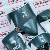 Ensemble d'entraînement et de sparring Fly neuf, sur mesure, en cuir professionnel, dernier modèle, ensemble de boxe Fly super confortable, ensemble de kickboxing Fly