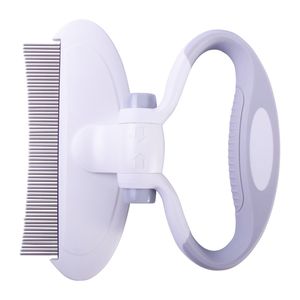 Pettine Girovaglio Curvo Gyrater per Viaggi, Comodo Prodotto per la Toelettatura degli Animali Domestici - Product Image 3