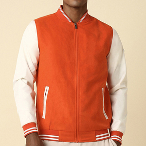 Fashion Wear Full Zipper Customized Logo Print Breathable Highest Quality Premium Product Men Wear Varsity Jackets - Product Image 1