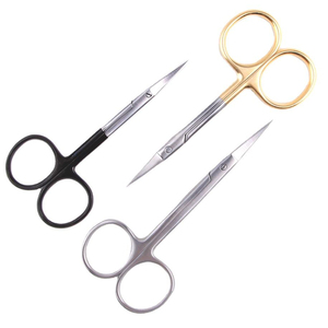 Ciseaux de coiffure professionnels droits et légers pour droitiers, manche moyen, en acier inoxydable 4Cr13, pour barbier - Product Image 5