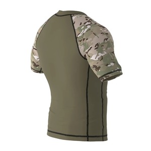 Maillots de compression respirants UPF50+ écologiques pour MMA, manches courtes, sublimation, extensibles, pour arts martiaux, hommes - Product Image 6