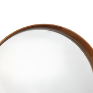 Miroir mural Jotun en bois massif de haute qualité avec finition naturelle pour une utilisation intérieure ou extérieure. - Product Image 3