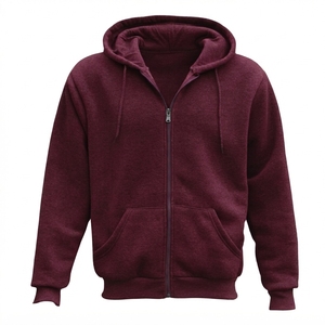 Sweat-shirt à capuche personnalisé avec fermeture éclair, fabricant de vêtements OEM ODM - Product Image 1