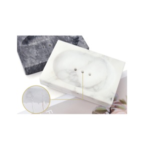 Luxury Modern Square Rectangle Natural Resin <b>Soap</b> <b>Holder</b> <b>Dish</b> With Gold Foil Waterproof Epoxy Resin <b>Soap</b> <b>Holder</b> At Low Price - Product Image 6