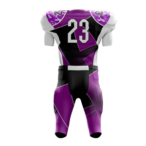 Camiseta de Fútbol Morada, Negra y Blanca para Hombre, Número 23, Poliéster Transpirable, Talla Adulto, Diseño con Cuello en V - Product Image 3