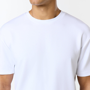 Camiseta Extra Grande de Alta Calidad 100% Algodón, Impresión de Logotipo Personalizado, Camiseta Lisa para Hombre, Unisex - Product Image 5