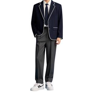Fabricant d'uniformes scolaires, garderie, coton, mélange de polyester, respirant, confortable, durable, doux, tailles personnalisées, approvisionnement en gros - Product Image 6