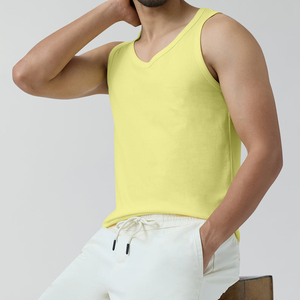 Débardeur pour homme respirant et à séchage rapide, col rond, couleur unie, style sportif, en spandex/polyester, coupe décontractée pour la salle de sport, la musculation - Product Image 6