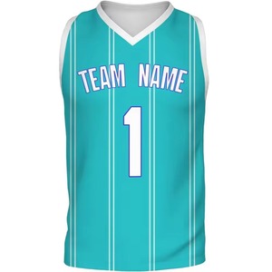 Camiseta de Baloncesto Sublimada Personalizada con el Nombre de tu Equipo, Colores y Tallas Personalizadas, Servicios OEM, Unisex, Adultos, Tallas Grandes - Product Image 1