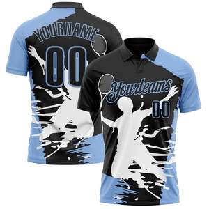 <b>Custom</b> Printed Polo Shirt Sublimation 100% Polyester Golf Sportswear Club Team Uniform OEM Wholesale Personalized Name Logo Wear - Product Image 1
