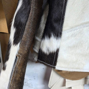 Chaquetas de Cuero Genuino Clásicas Vintage para Hombre, Chaqueta de Cuero de Motociclista de Piel de Vaca de Alta Calidad, Ropa de Abrigo para Invierno - Product Image 3