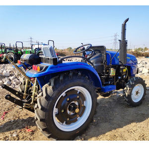 Venta de tractores Huaxia HX 504 versión 4x4 de 50HP con cabina, maquinaria agrícola industrial. - Product Image 3