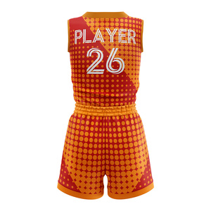 ชุดบาสเก็ตบอล LUUK แบบสั่งทำพิเศษ พิมพ์ลายจุดแบบ Sublimation ระบายเหงื่อได้ดี ผลิตจากโพลีเอสเตอร์ 100% สำหรับผู้ใหญ่ ทรงสปอร์ต ใส่ได้ทั้งชายและหญิง - Product Image 3