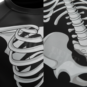 Ropa de Entrenamiento MMA BJJ, Camiseta de Compresión con Diseño Impreso en Toda la Superficie, Manga Larga, Deportiva, Multiusos, Rashguard - Product Image 4