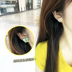 Boucles d'oreilles en argent pur, tendance automne-hiver, polyvalentes, fraîches, style goutte d'eau, perles françaises, bijoux simples en forme de fleur - Product Image 4