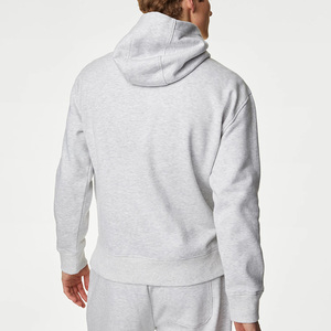 Sweat à capuche unisexe personnalisé en molleton 100% coton avec strass, coupe ample, poches surdimensionnées, respirant, anti-rétrécissement, fermeture éclair, 550 grammes - Product Image 5