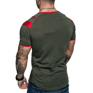 Camiseta Personalizada para Hombre, 100% Algodón, Cuello Redondo, Hombros Caídos, Estilo Urbano, Talla Grande - Product Image 2