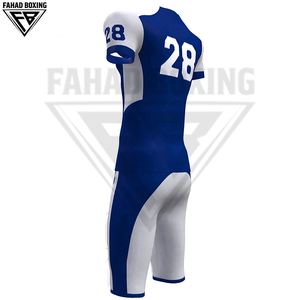 Camiseta y Pantalones Cortos de Fútbol Americano de Manga Corta en Verde y Amarillo, para Entrenamiento y Partidos, Tallas Grandes, Poliéster - Product Image 2