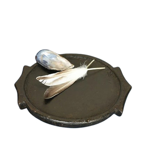 Elegant Grey Aluminum Metal Stone Coasters Stylish Tableware for Wedding Parties and Home Decor Wedding <b>Mats</b> & Pads - Product Image 1