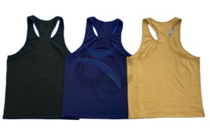ORCAFITS Débardeur Homme Sans Manches Coupe Slim Doux Lisse Extensible Décontracté Sport Quotidien Athlétique Séchage Rapide Coupe Sportive Col en V - Product Image 5