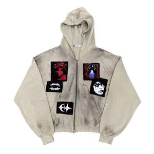 Hoodies de haute qualité avec logos personnalisés, motif uni, effet délavé, séchage rapide, dernier design, style vintage, service OEM - Product Image 1