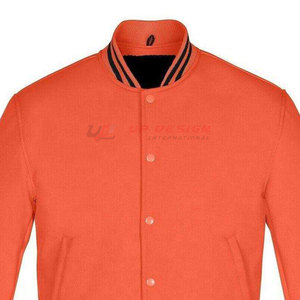 บริการ OEM เสื้อแจ็คเก็ตเบสบอลผู้ชาย วัสดุเป็นมิตรกับสิ่งแวดล้อม ระบายอากาศได้ดี ทนทาน MOQ ต่ำ เสื้อแจ็คเก็ตฤดูหนาว ดีไซน์นานาชาติ - Product Image 4