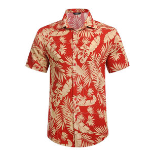 Chemise de plage décontractée à manches courtes en polyester pour homme, best-seller, séchage rapide, respirante, qualité supérieure, OEM - Product Image 5