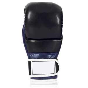 Gants de boxe Muay Thai en cuir Twins BGVL6 Noir Rouge pour Sparring Respirants avec Sangle de Poignet Réglable Unisexe et Rembourrage de Pouce Verrouillable - Product Image 2