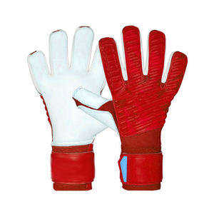 Gants de gardien de but de football professionnels pour adultes et jeunes, à doigts entiers, antidérapants, en latex, avec fermeture auto-agrippante, séchage rapide, super adhérence, protection personnalisée - Product Image 4